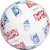 imageadidas MLS Soccer BallWhitePower BlueTeam Colleg Red