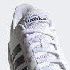 imageadidas UnisexChild Grand Court SneakersCloud WhiteCore BlackCloud White