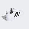 imageadidas UnisexChild Grand Court SneakersCloud WhiteCore BlackCloud White