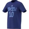 imageadidas Boys Messi Name ampamp Number Graphic TShirtSemi Lucid Blue