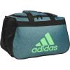 imageadidas Diablo Power Gym Small Duffel Bag for Men and Women  Lightweight for Sports and TravelTwill Preloved TealLime Burst GreenBlack
