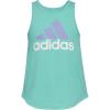 imageadidas Girls Plus Size Sleeveless Curved Hem TankSemi Mint Rush