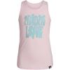 imageadidas Girls Sleeveless Lapped TankClear Pink