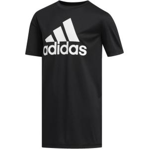 imageadidas Boys Short Sleeve Aeroready Performance Logo Tee TShirtBlack