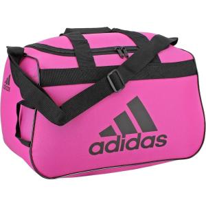 imageadidas Diablo Power Gym Small Duffel Bag for Men and Women  Lightweight for Sports and TravelIntense PinkBlack