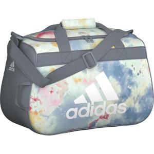 imageadidas Diablo Power Gym Small Duffel Bag for Men and Women  Lightweight for Sports and TravelTie Dye Wash Halo Mint GreenGreyWhite