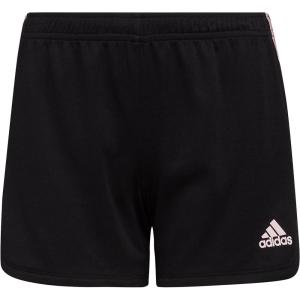 imageadidas Girls 3Stripes Mesh ShortsAdi BlackPink