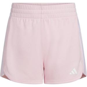 imageadidas Girls 3Stripes Mesh ShortsClear Pink