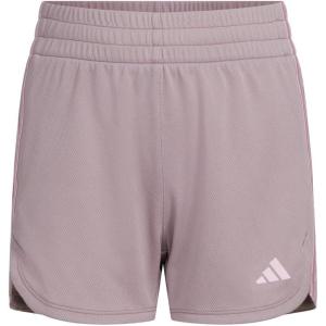 imageadidas Girls 3Stripes Mesh ShortsPreloved Fig