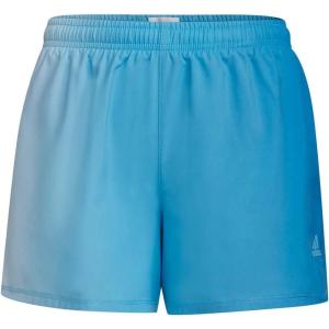 imageadidas Girls Elastic Waistband with Inner Drawcord Woven Athletic ShortsBlue Rush