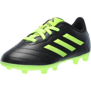 imageadidas Kids Girls Goletto VIII Firm Ground Soccer Cleats Firm Ground  PinkBlackLucid LemonLucid Lemon