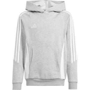 imageadidas Kids Tiro 24 Sweat HoodieMedium Grey HeatherWhite