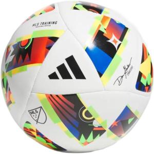 imageadidas MLS Soccer BallWhiteBlackSolar Gold