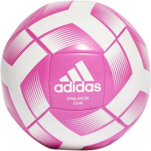 imageadidas Starlancer Club Soccer BallTeam Shock PinkWhite