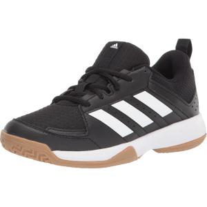 imageadidas UnisexChild Ligra 7 Track and Field ShoesBlackWhiteBlack