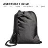imageadidas Alliance Sackpack Drawstring Backpack Lightweight Small Gym Bag for Women and Men BlackGold MetallicBlack One SizeBlack