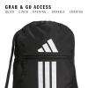 imageadidas Alliance Sackpack Drawstring Backpack Lightweight Small Gym Bag for Women and Men BlackGold MetallicBlack One SizeBlackBlack