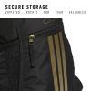 imageadidas Alliance Sackpack Drawstring Backpack Lightweight Small Gym Bag for Women and Men BlackGold MetallicBlack One SizeBlackGold Metallic