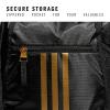 imageadidas Alliance Sackpack Drawstring Backpack Lightweight Small Gym Bag for Women and Men BlackGold MetallicBlack One SizeBlackGold MetallicBlack