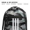imageadidas Alliance Sackpack Drawstring Backpack Lightweight Small Gym Bag for Women and Men BlackGold MetallicBlack One SizeEssential Camo Silver GreenblackWhiteBlack