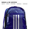 imageadidas Alliance Sackpack Drawstring Backpack Lightweight Small Gym Bag for Women and Men BlackGold MetallicBlack One SizeSemi Lucid BlueSilver MetallicBlue Spark
