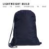 imageadidas Alliance Sackpack Drawstring Backpack Lightweight Small Gym Bag for Women and Men BlackGold MetallicBlack One SizeTeam Navy Blue 2