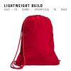imageadidas Alliance Sackpack Drawstring Backpack Lightweight Small Gym Bag for Women and Men BlackGold MetallicBlack One SizeTeam Power Red 2