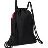 imageadidas Alliance Sackpack Drawstring Backpack Lightweight Small Gym Bag for Women and Men BlackGold MetallicBlack One SizeTeam Shock Pink