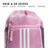 imageadidas Alliance Sackpack Drawstring Backpack Lightweight Small Gym Bag for Women and Men BlackGold MetallicBlack One SizeTrue PinkWhite