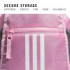 imageadidas Alliance Sackpack Drawstring Backpack Lightweight Small Gym Bag for Women and Men BlackGold MetallicBlack One SizeTrue PinkWhite