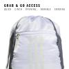 imageadidas Alliance Sackpack Drawstring Backpack Lightweight Small Gym Bag for Women and Men BlackGold MetallicBlack One SizeTwo Tone Whiteclear OnixLinen Green