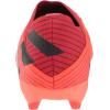 imageadidas Boys Nemeziz 191 Firm Ground Soccer ShoeCoralBlackGlory Red