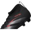 imageadidas Kids Club Predator Sock Firm Multi Ground Soccer CleatBlackGreyLucid Red
