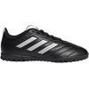 imageadidas UnisexChild Goletto VII Turf Soccer ShoeBlackWhiteMetallic