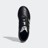 imageadidas UnisexChild Goletto VII Turf Soccer ShoeBlackWhiteMetallic