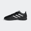 imageadidas UnisexChild Goletto VII Turf Soccer ShoeBlackWhiteMetallic