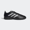 imageadidas UnisexChild Goletto VII Turf Soccer ShoeBlackWhiteMetallic