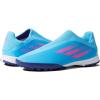 imageadidas UnisexChild Speedflow3 Laceless Turf Soccer ShoesSky RushTeam Shock PinkWhite