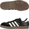 imageadidas UnisexKids Samba Classic Leather Soccer ShoeBlackWhiteBlack