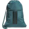 imageadidas Alliance Sackpack Drawstring Backpack Lightweight Small Gym Bag for Women and Men BlackGold MetallicBlack One SizePreloved Teal GreenBlack