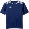 imageadidas Boys Entrada 18 JerseyDark BlueWhite