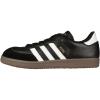 imageadidas UnisexKids Samba Classic Leather Soccer ShoeBlackWhite