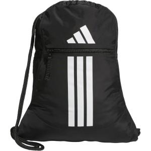 imageadidas Alliance Sackpack Drawstring Backpack Lightweight Small Gym Bag for Women and Men BlackGold MetallicBlack One SizeBlackBlack