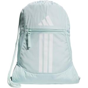 imageadidas Alliance Sackpack Drawstring Backpack Lightweight Small Gym Bag for Women and Men BlackGold MetallicBlack One SizeHalo Mint GreenWhite