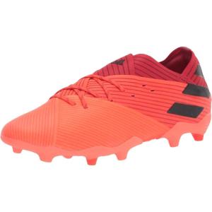imageadidas Boys Nemeziz 191 Firm Ground Soccer ShoeCoralBlackGlory Red