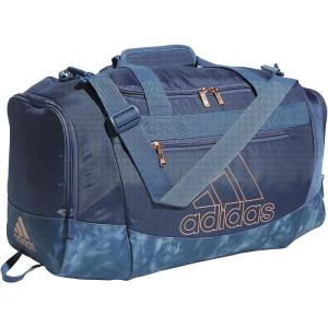 imageadidas Defender 4 Medium Duffel BagPreloved Ink BlueStone Wash Preloved Ink BlueRose Gold