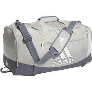 imageadidas Defender 4 Medium Duffel BagPutty GreyOff WhiteOnix Grey