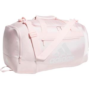 imageadidas Defender 4 Medium Duffel BagSandy PinkWhite