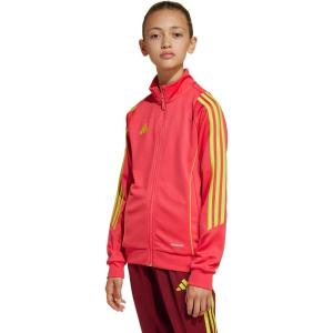 imageadidas Kids Tiro 24 Training JacketPinkSemi Solar Yellow