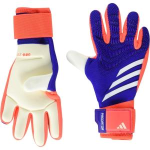 imageadidas Pro Predator Goalie Soccer GlovesLucid BlueSolar RedWhite